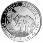 Preview: 1 Unze Silber Elefant 2017 ( Kein Internet-Verkauf )